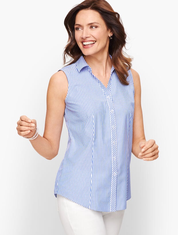Perfect Shirt - Sleeveless - Mixed Stripe 