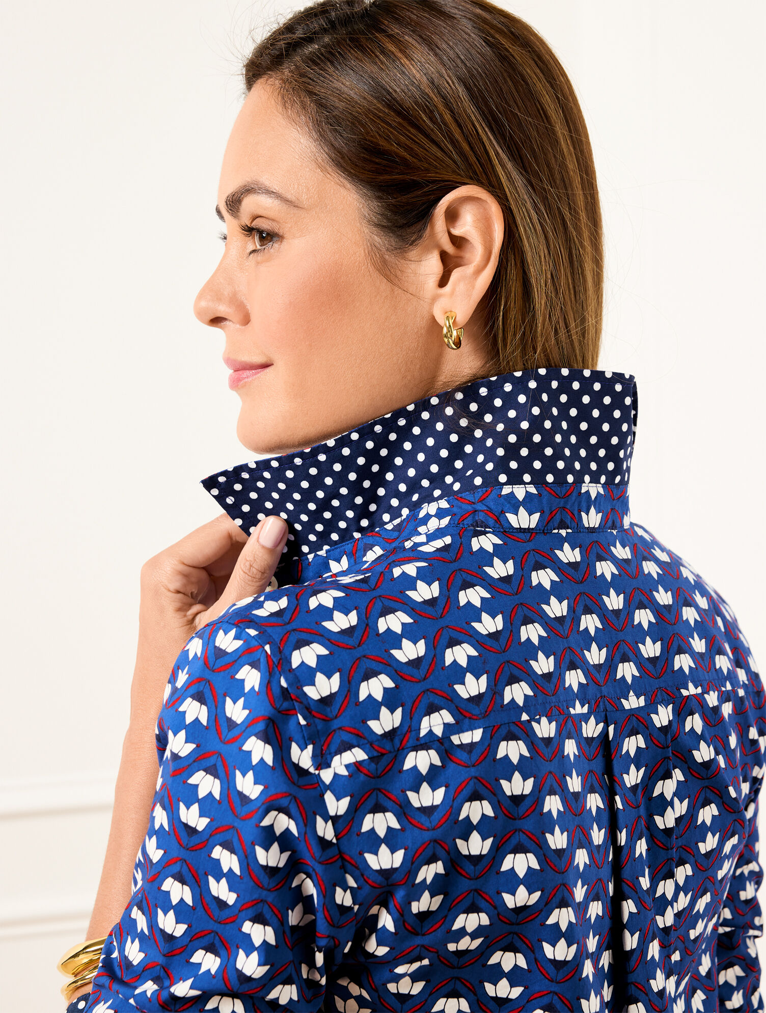 Modern Classic Shirt - Ditsy Flip