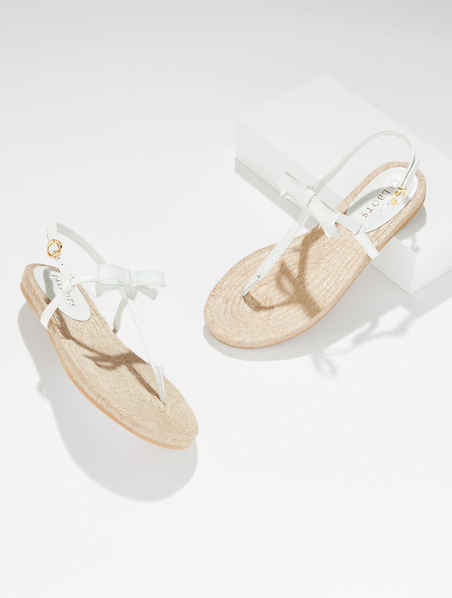 Irina Bow Nappa Espadrille Sandals