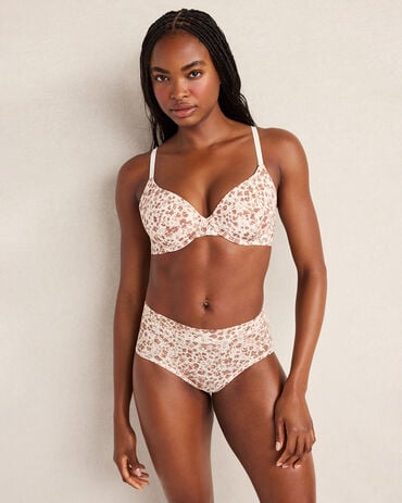 Embrace Mixed Floral Lightly-Lined Perfect Coverage Bra