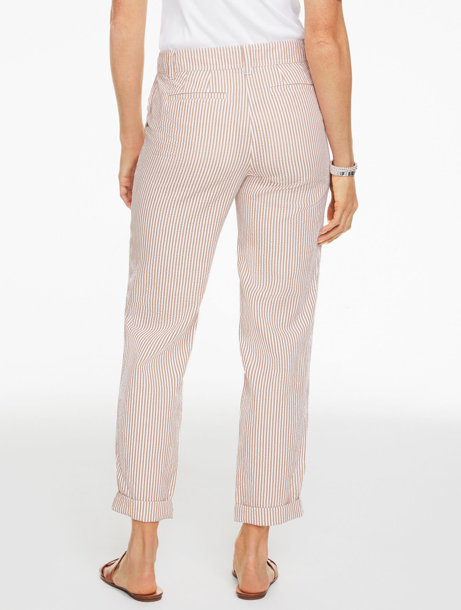 Seersucker Everyday Chinos - Sunshine Stripe