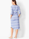 Stripe Henley Dress