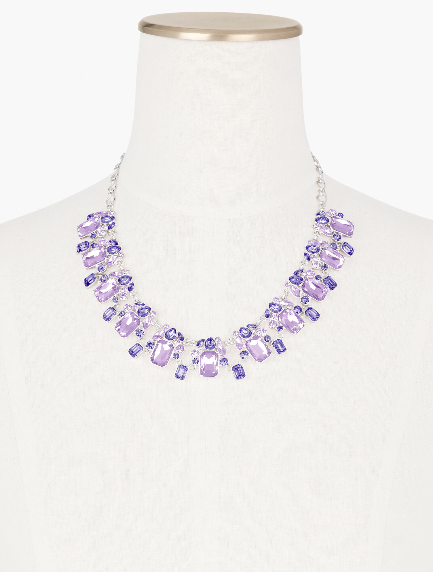 Classic Crystal Statement Necklace