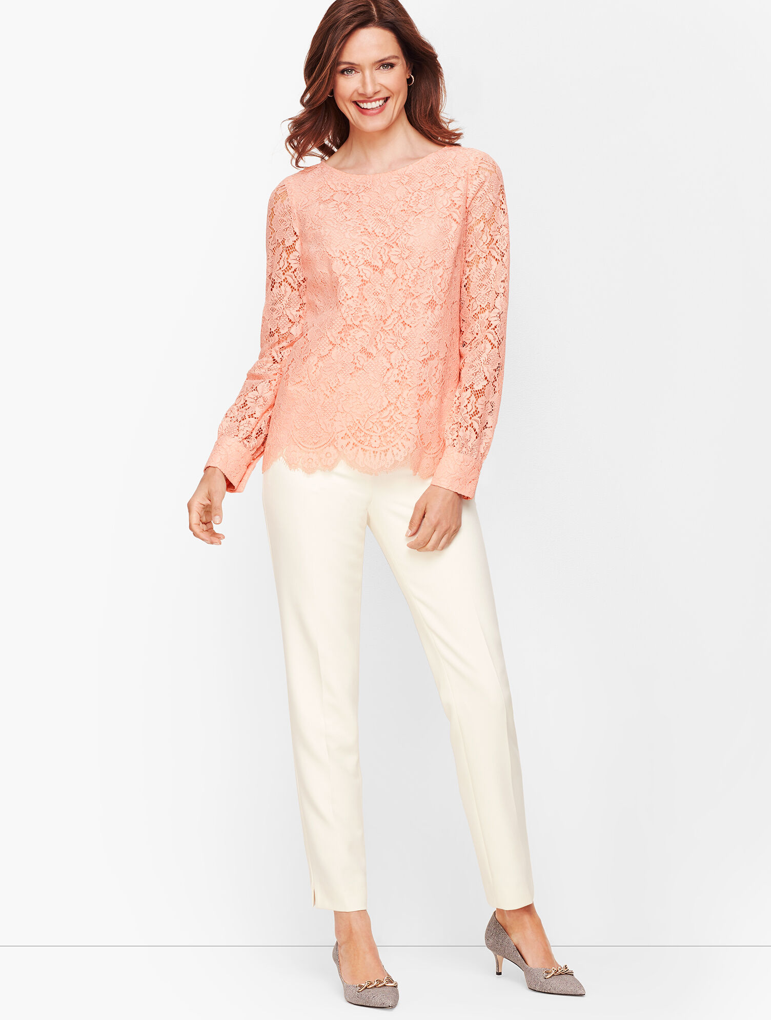 Lace Poet Sleeve Top