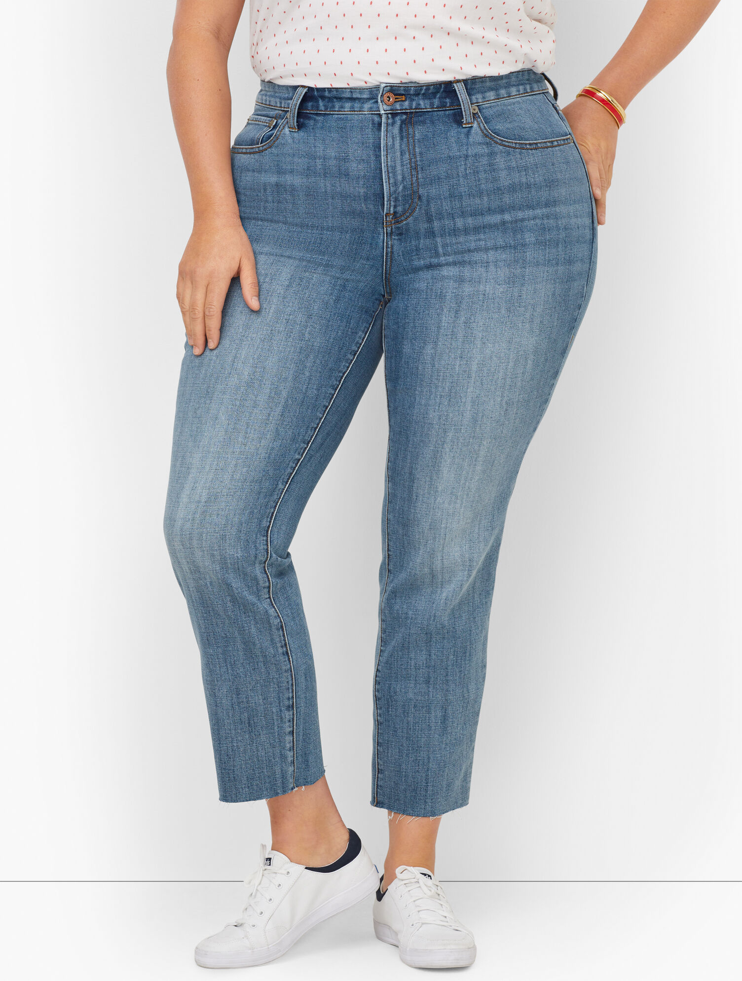 Modern Ankle Jeans - Eve Wash