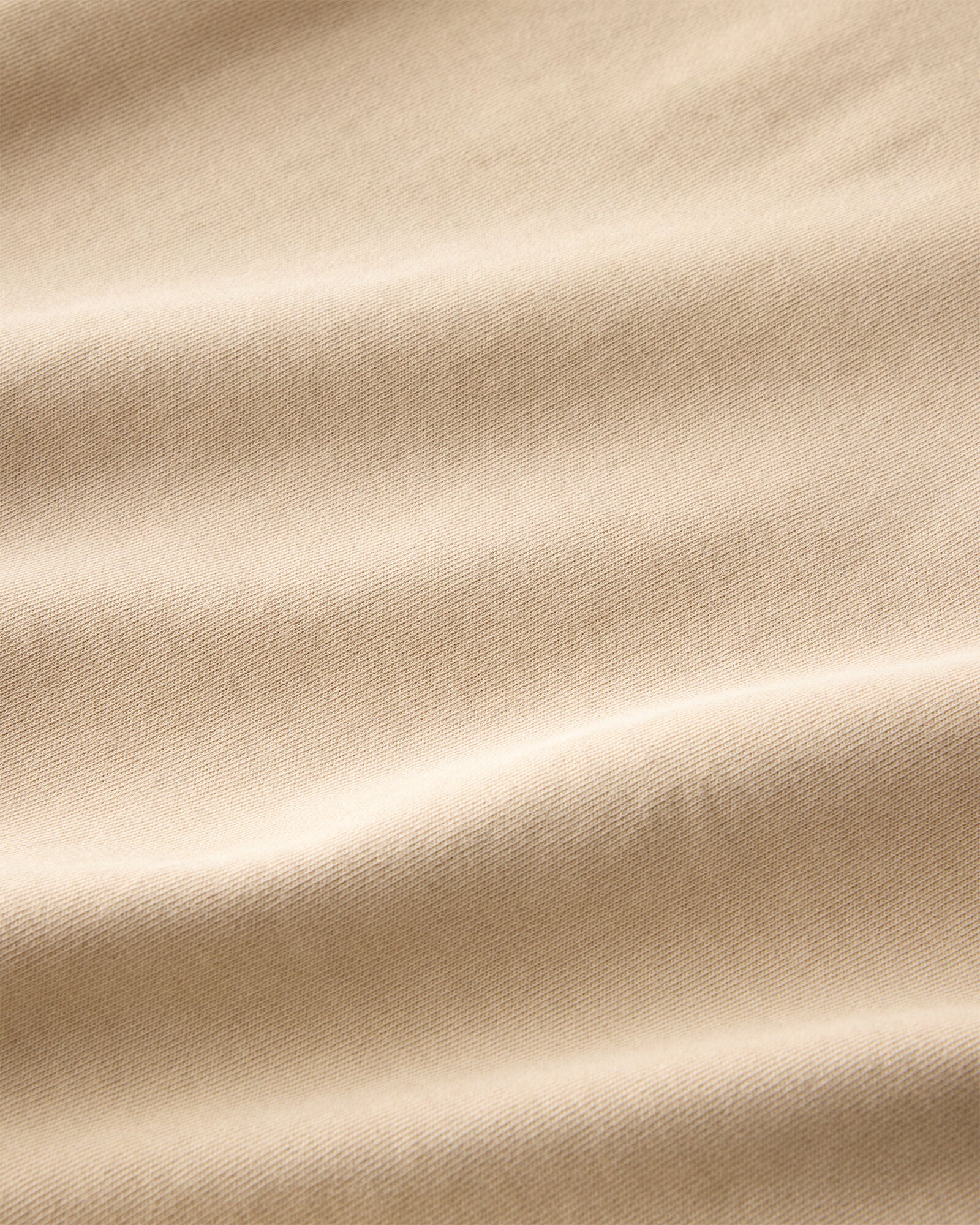 Garment-Dyed Organic Cotton Terry Crewneck