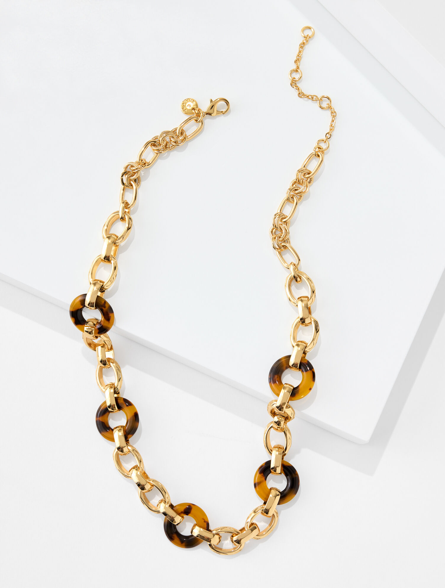 Tort Chain Link Necklace - thumbnail 4
