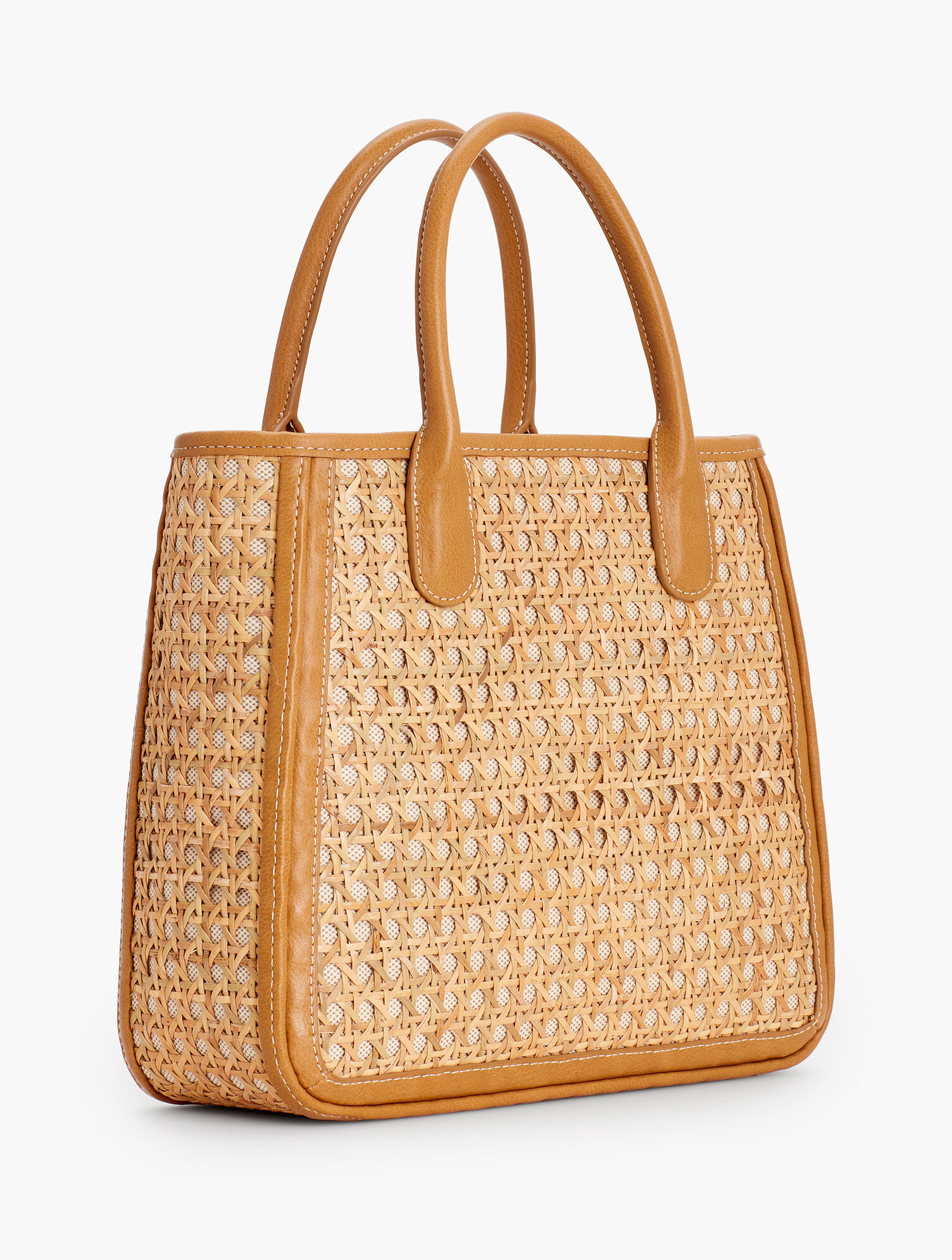 Caning Drawstring Tote