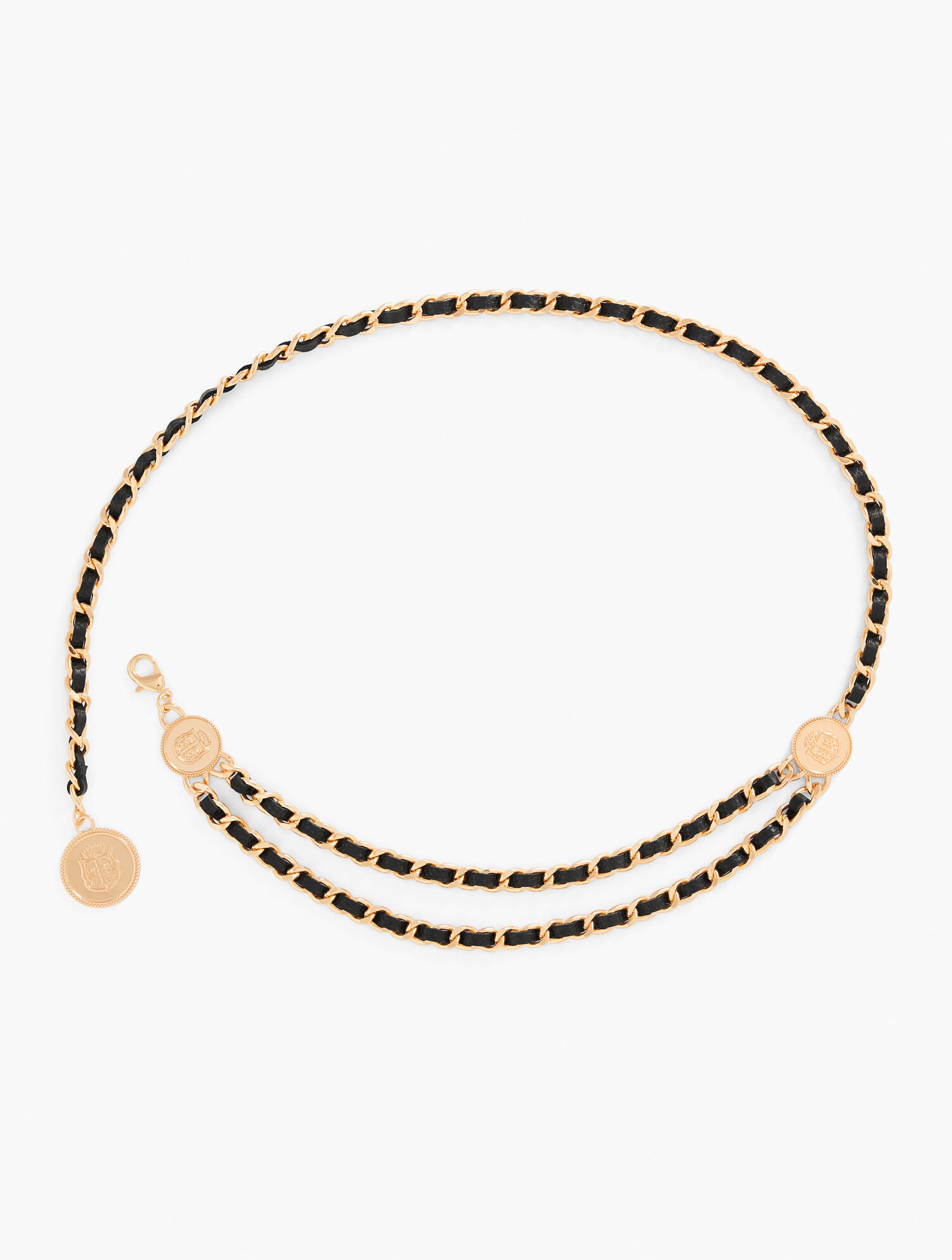 Leather Chain Belt | Talbots