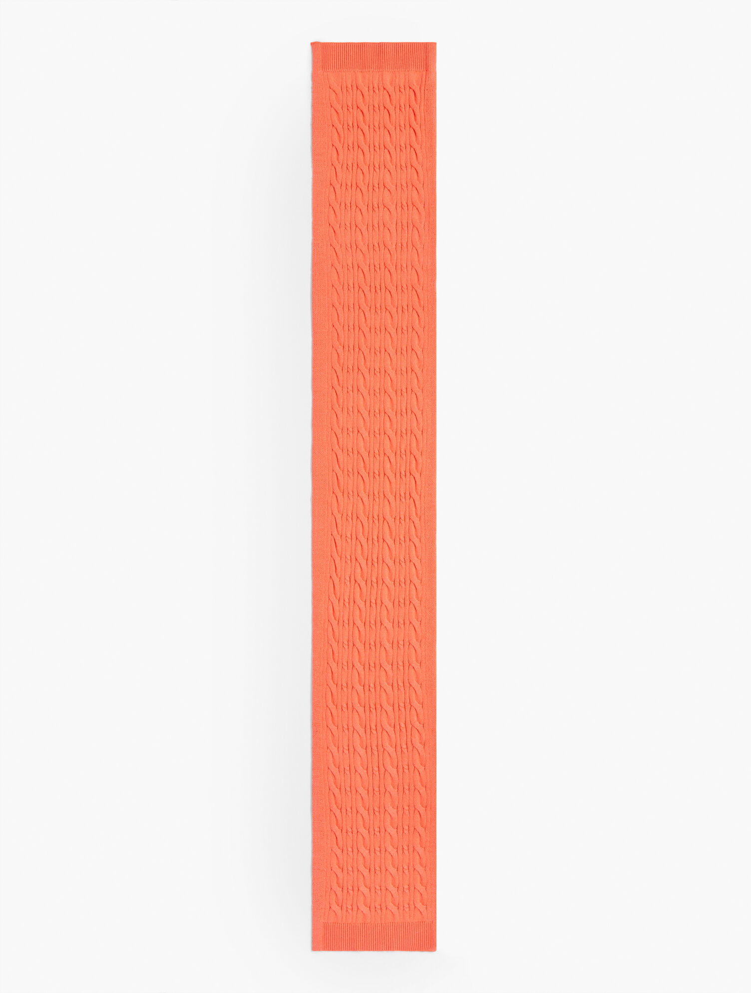 Soft Cable Knit Scarf