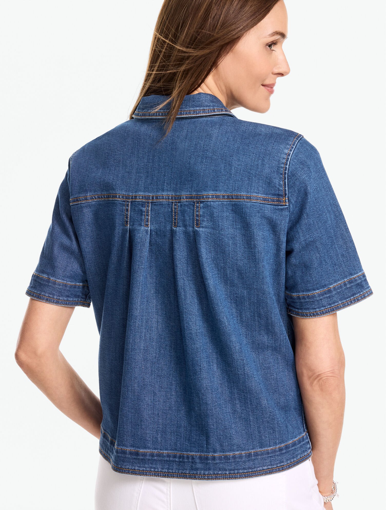 Short Sleeve Jean Jacket - West Coast Wash