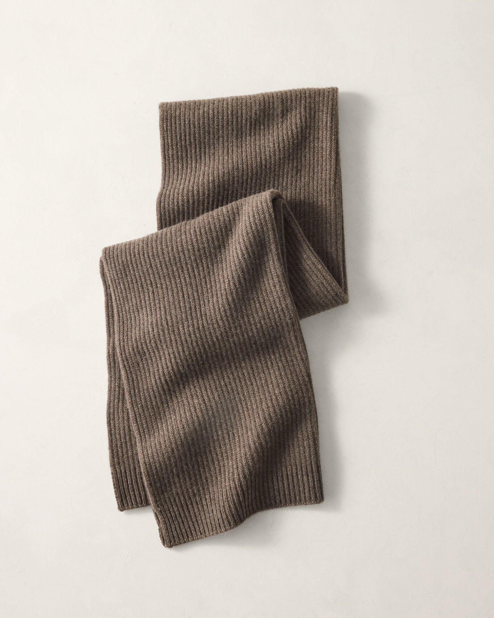 Cashmere Shaker Stitch Scarf