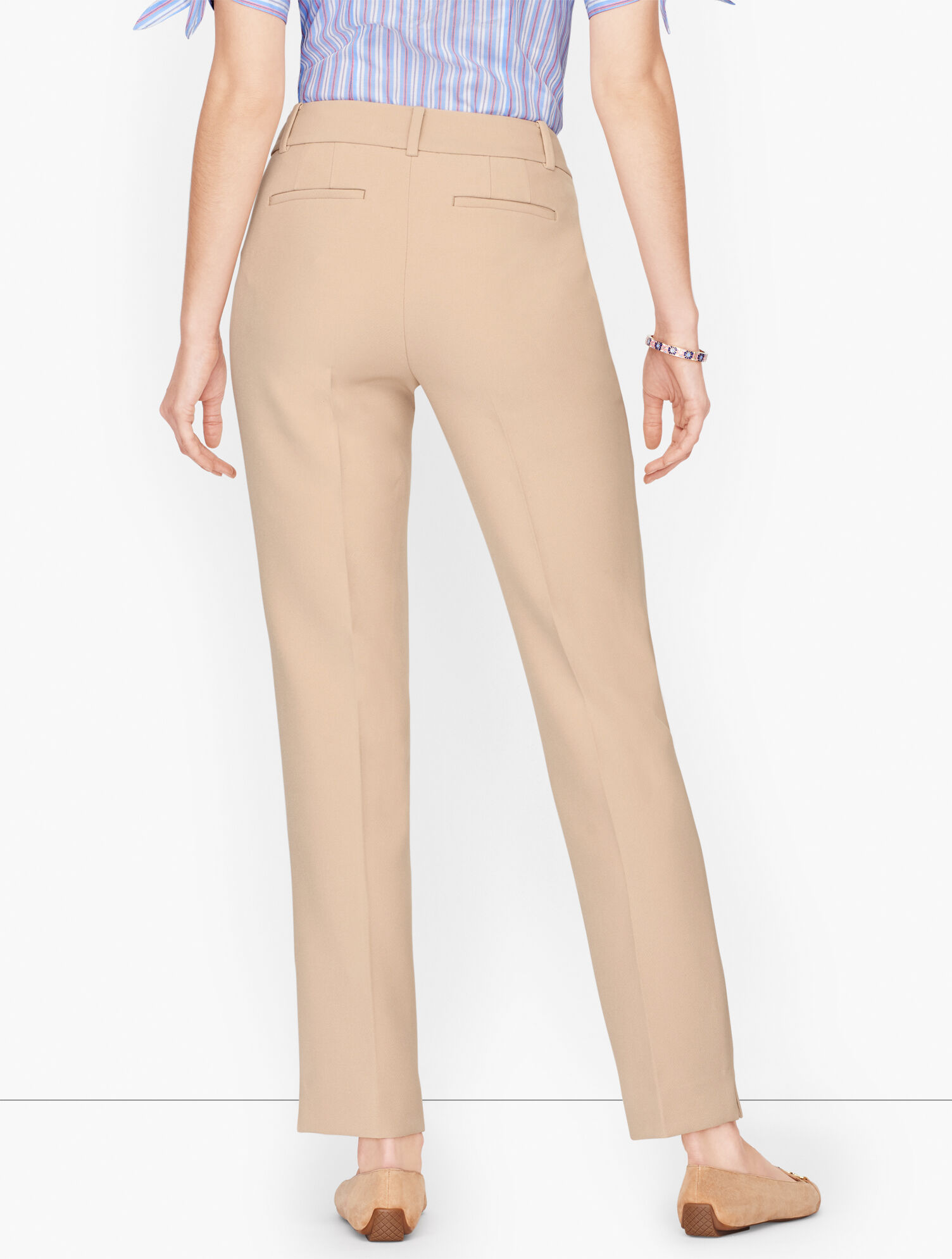 Talbots Hampshire Ankle Pants - Solid- Curvy Fit | Talbots