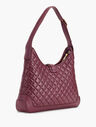 Quilted Nappa Leather Hobo Bag