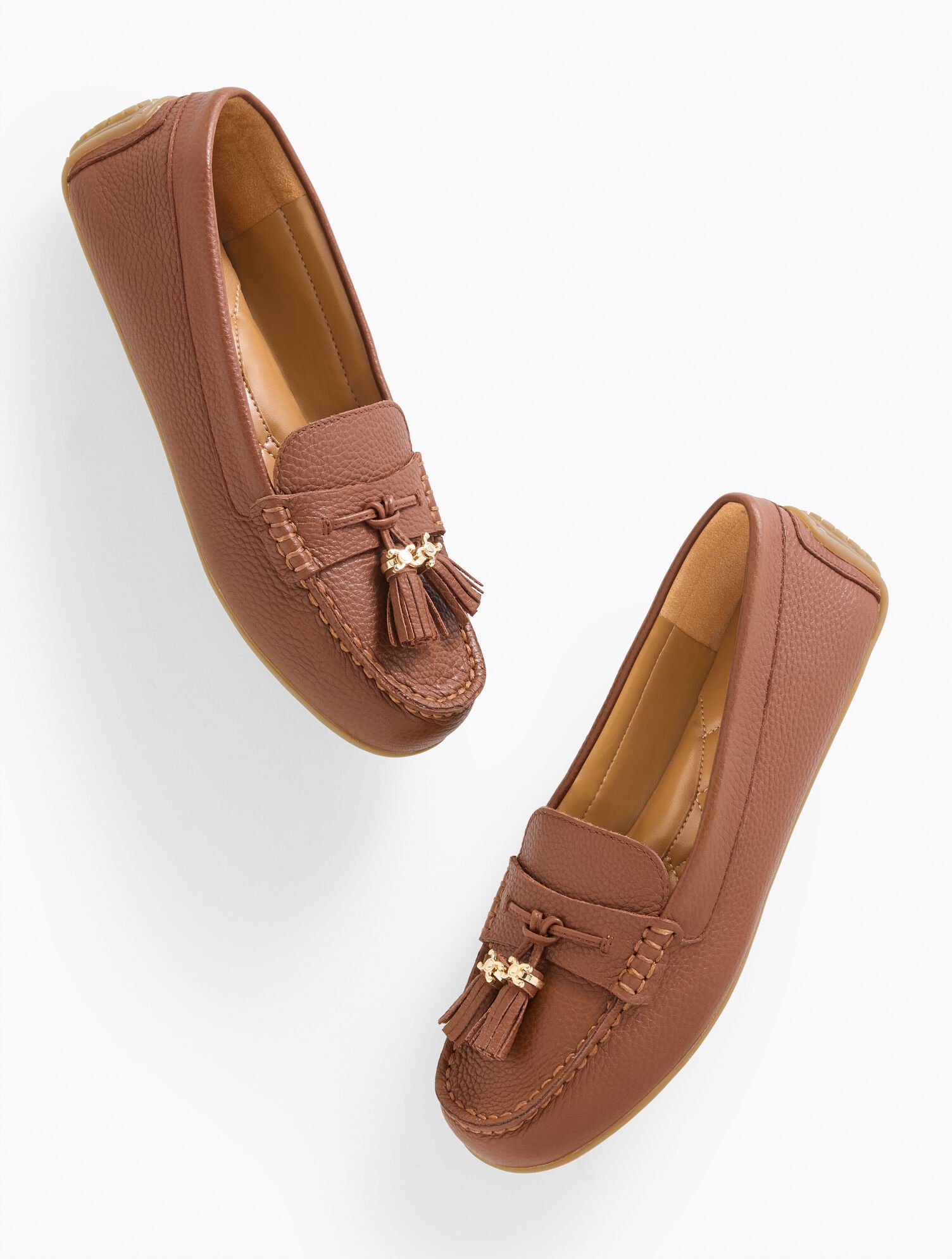 Arden Driving Loafers - Pebble Leather - image 2