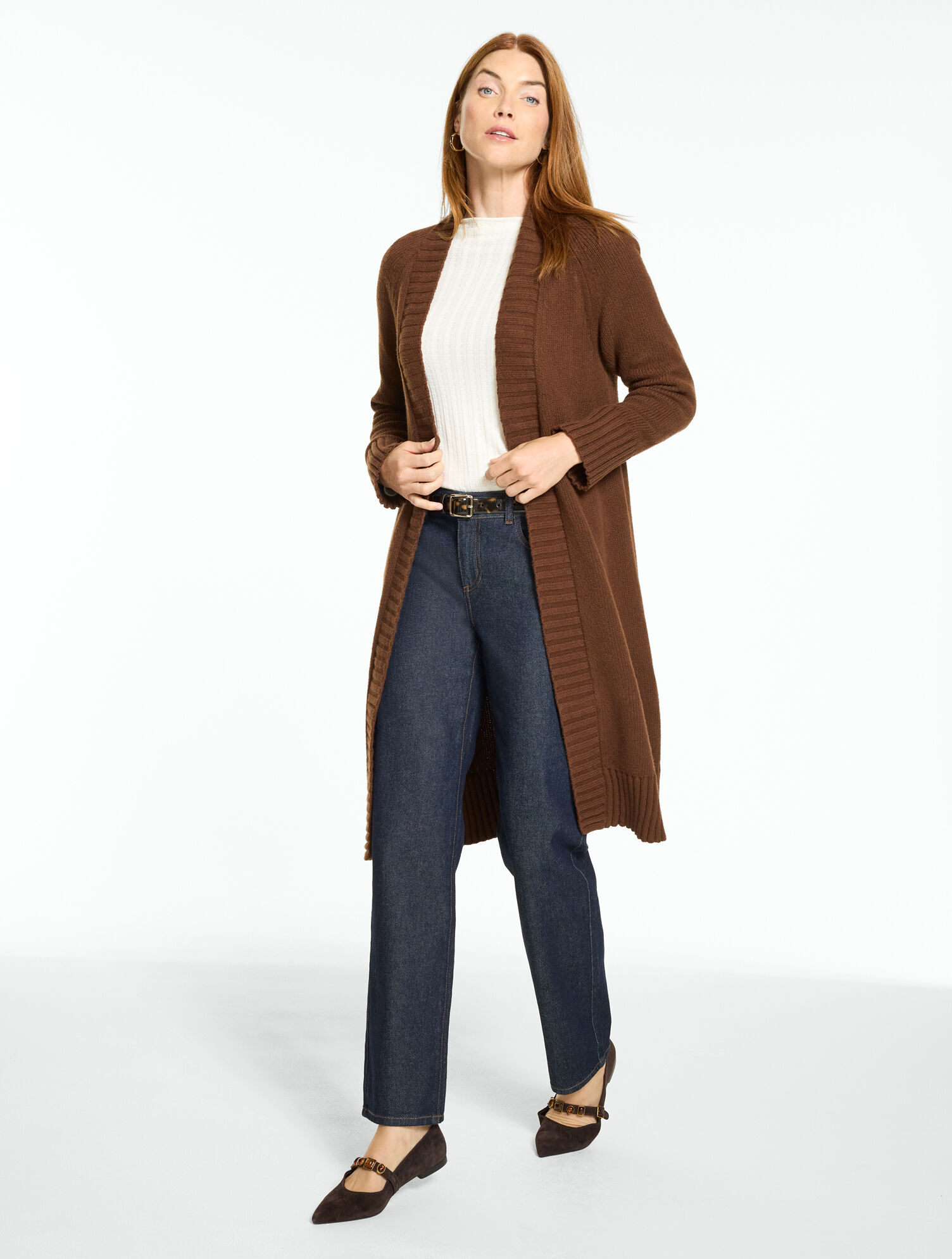 Open Front Duster Cardigan