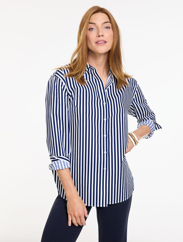 Everyday Relaxed Shirt - Dawn Stripe