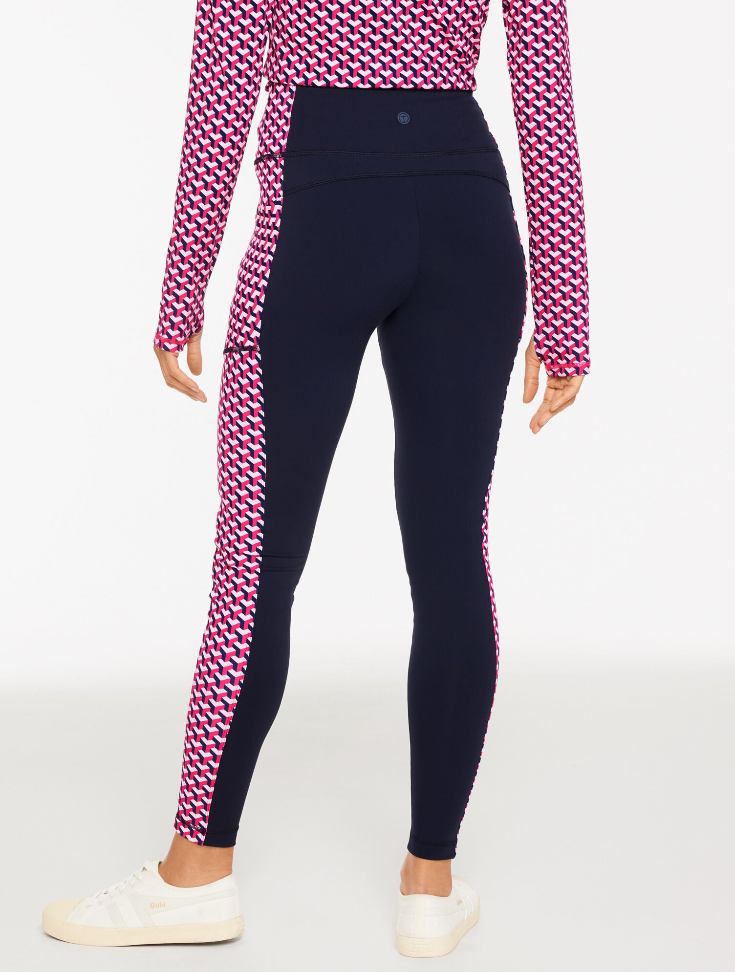 Performance Compression Leggings - Geo