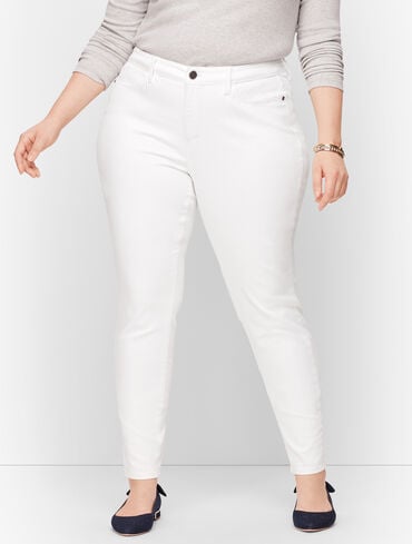 Jeggings - White - Curvy Fit