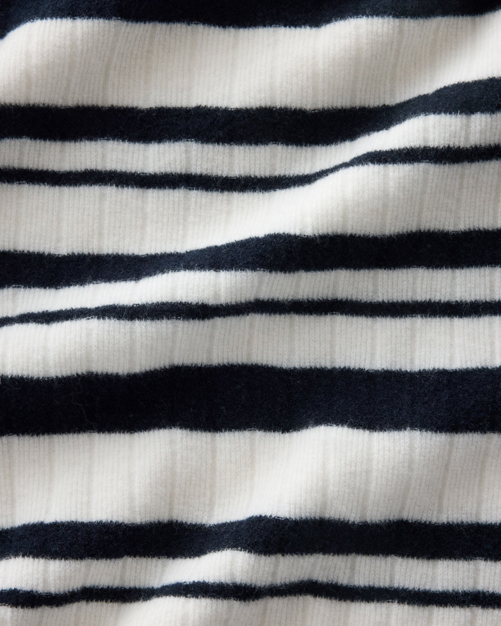 Merino Wool Blend Striped Crewneck Sweater - thumbnail 5