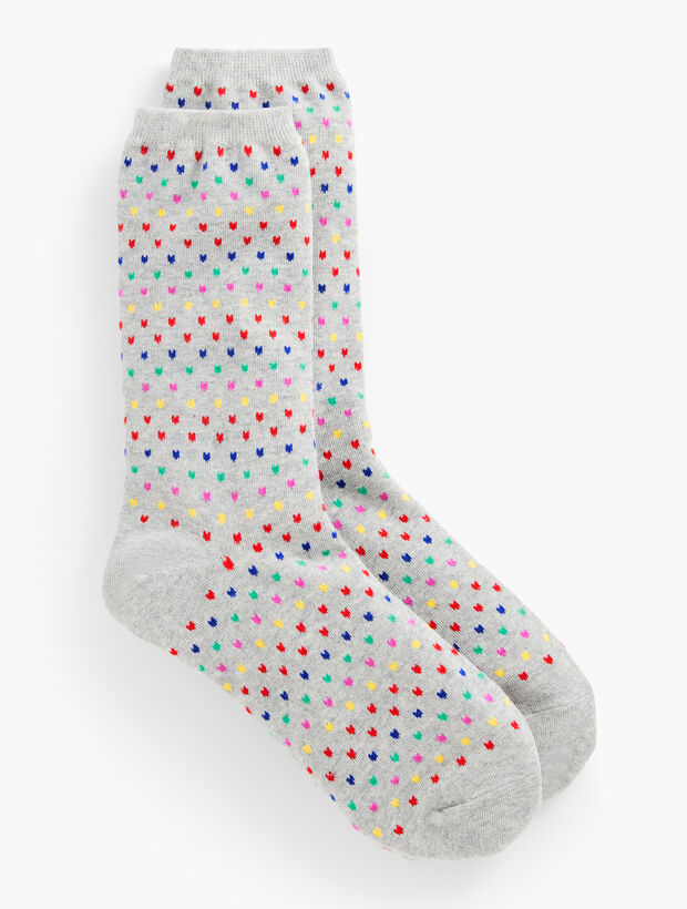 Festive Dots Trouser Socks