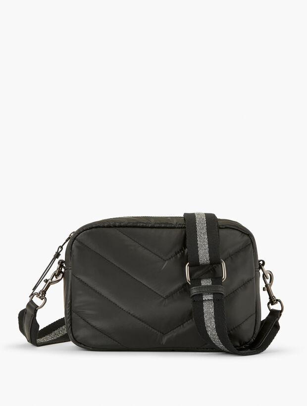 Quilted Nylon Crossbody Bag Talbots