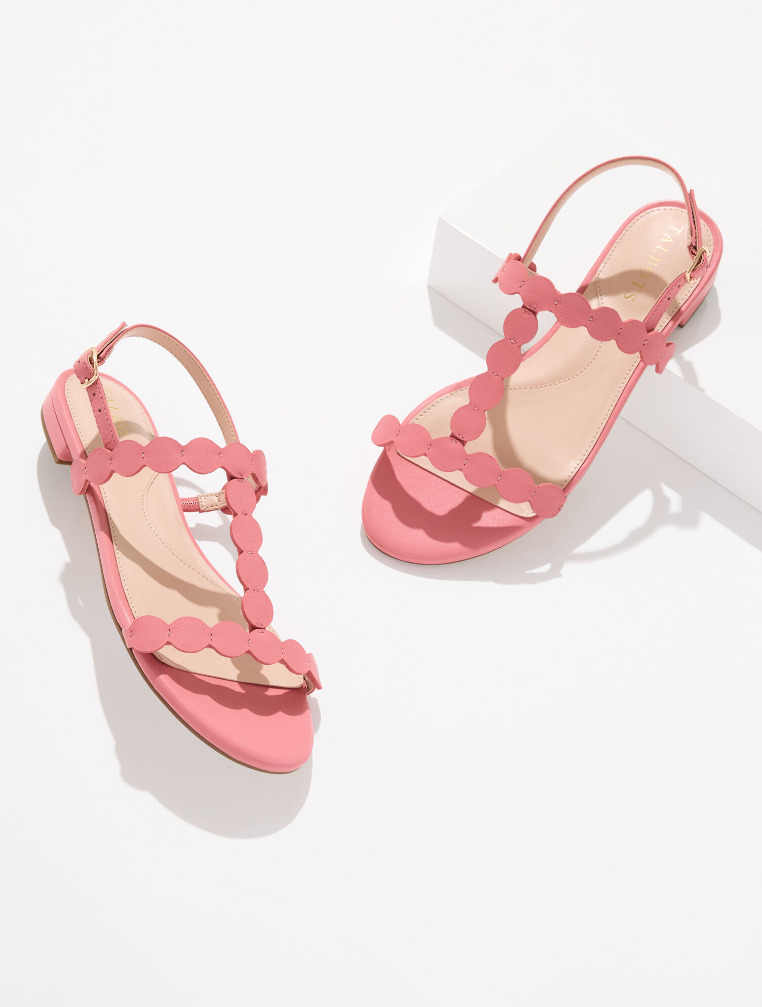 Keri Dot Vachetta Sandals