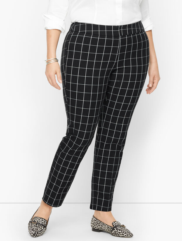 Plus Size Exclusive Talbots Chatham Ankle Pants - Window Pane