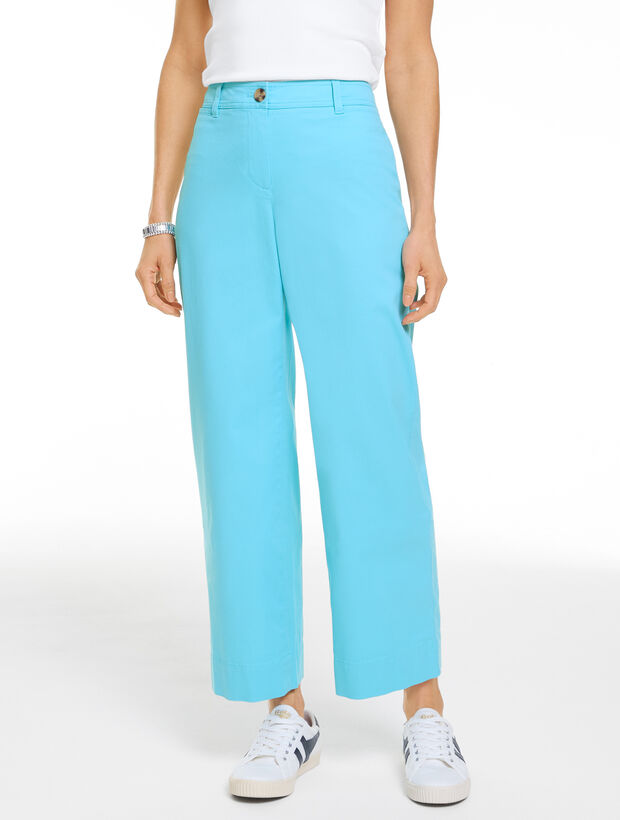 Wide Ankle Heritage Twill Pants