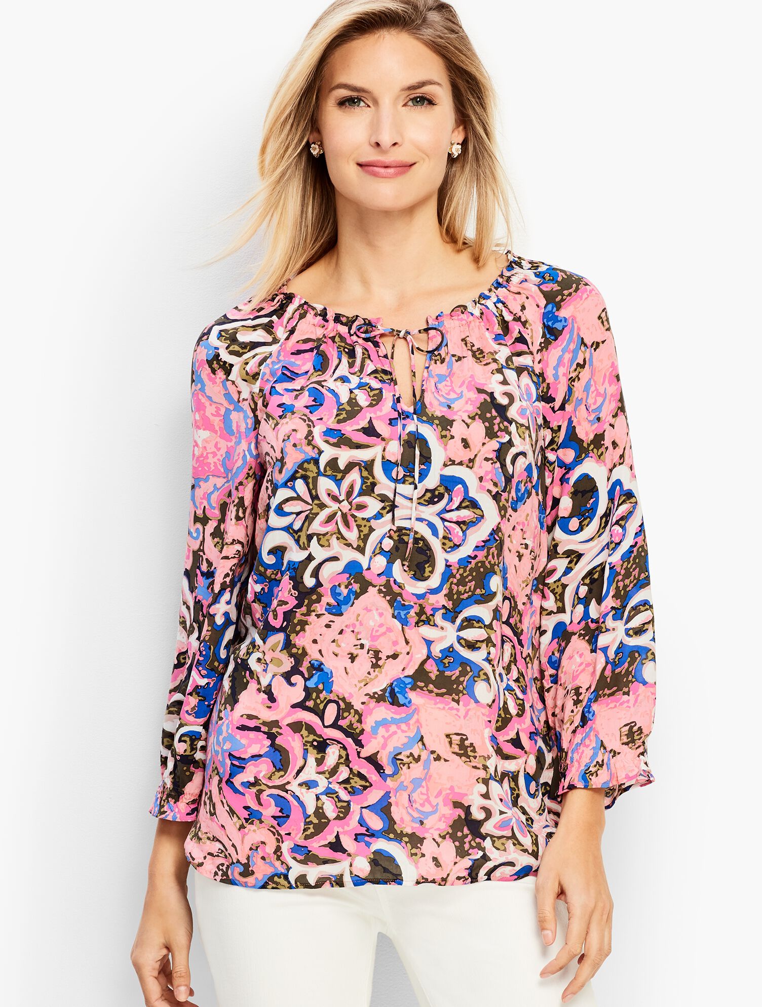 talbots evening tops