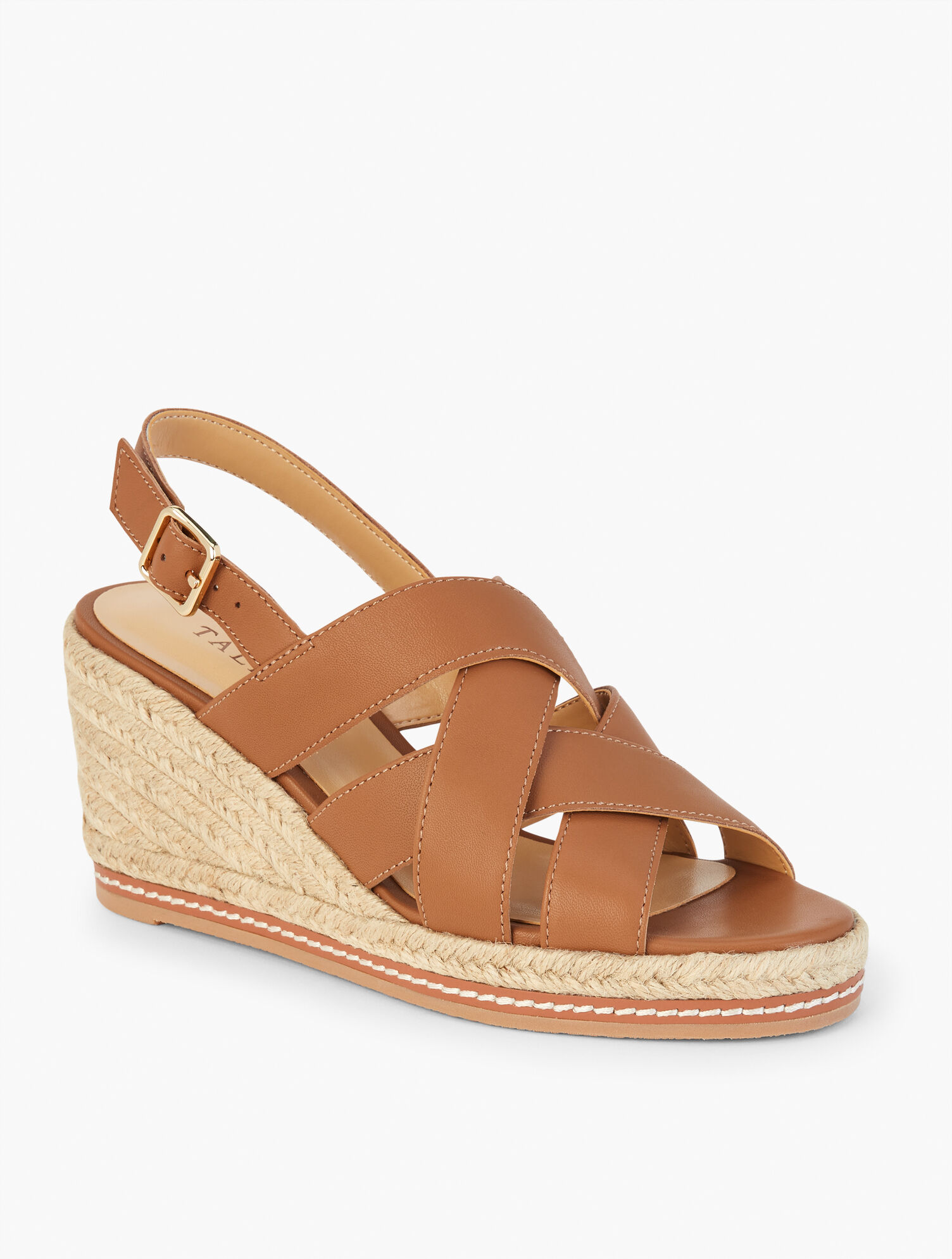 Saylor Nappa Wedge Sandals