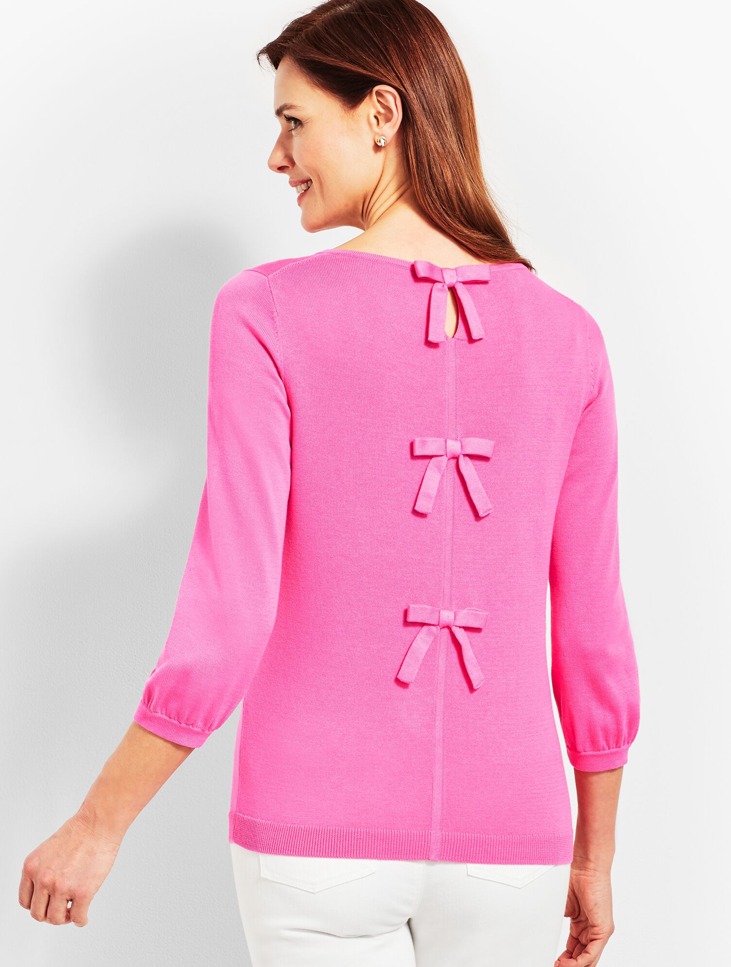 Bonnie Bows Crewneck Sweater