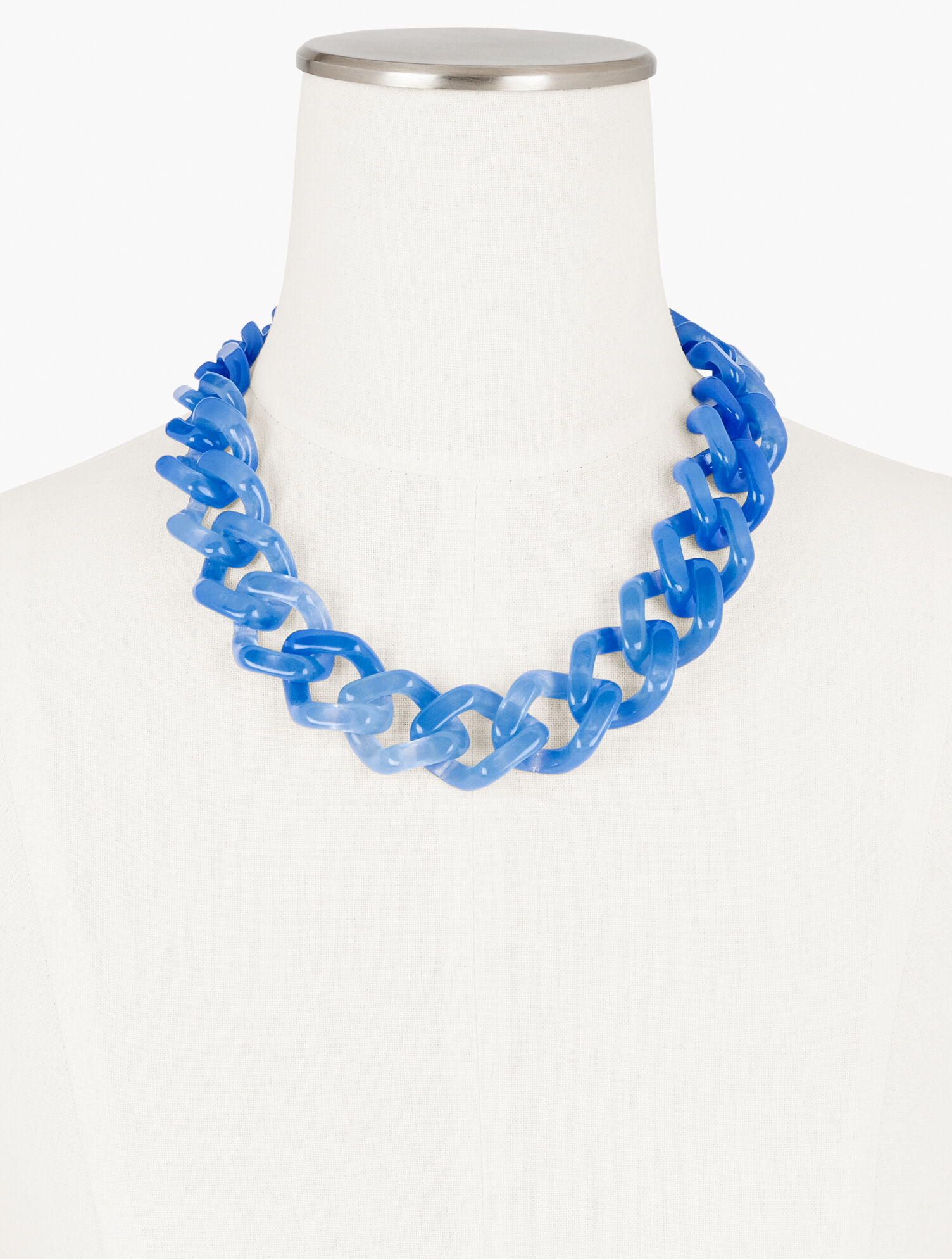 Chain Necklace Chunky Links Silver 45cm - Amy Tamblyn main image 1