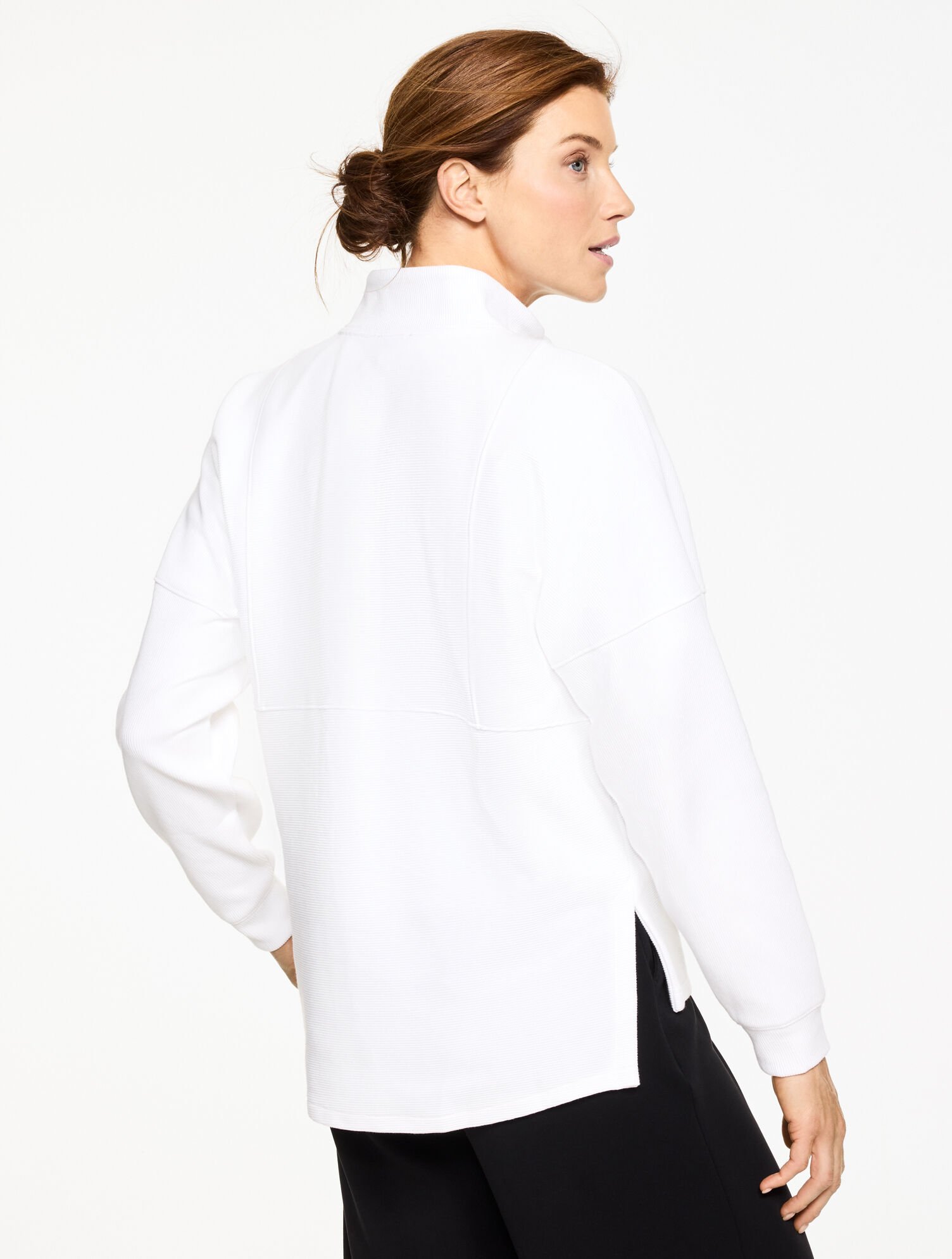 Ottoman Rib Full-Zip Jacket