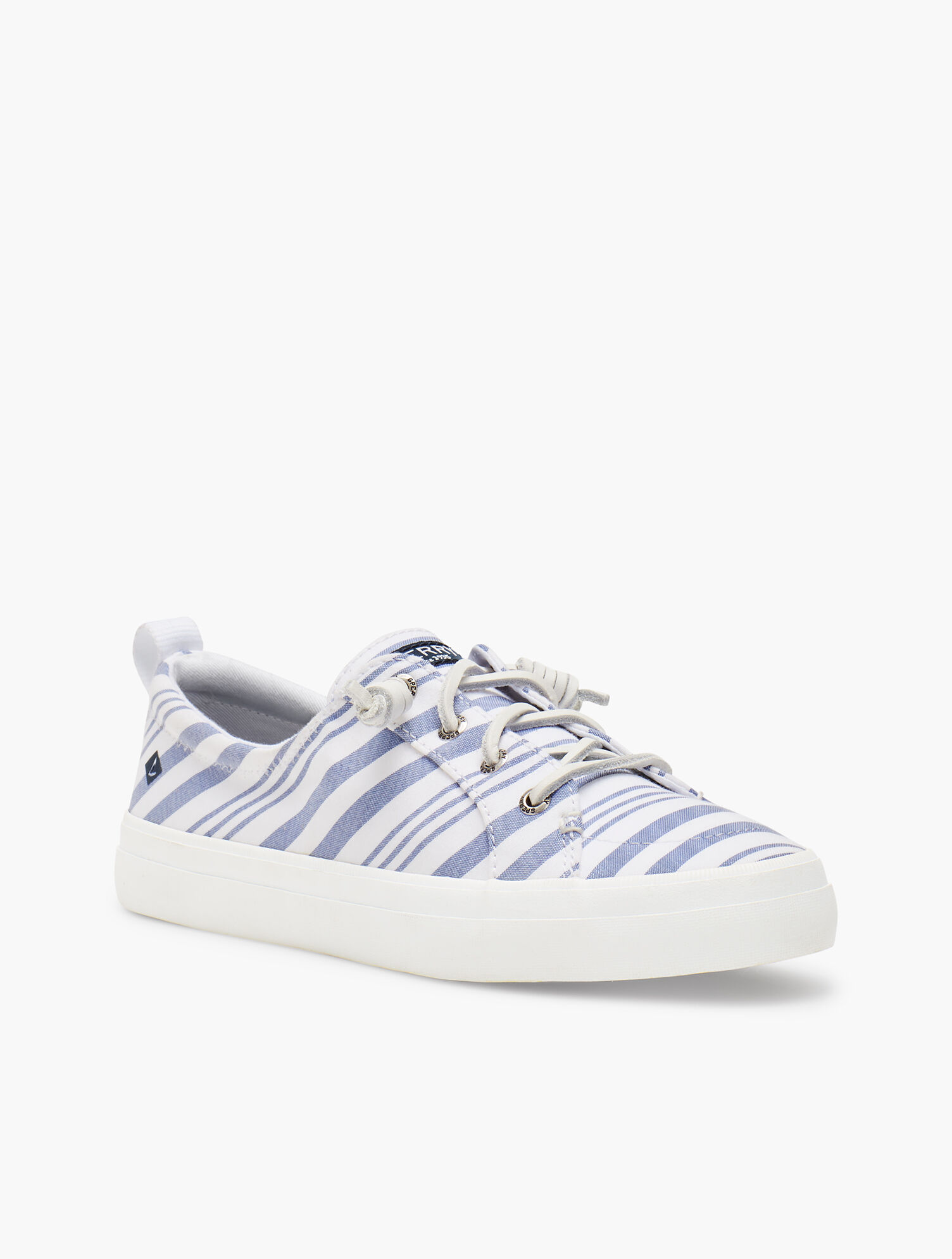 Sperry® Crest Vibe Sneakers Linen Stripe Talbots