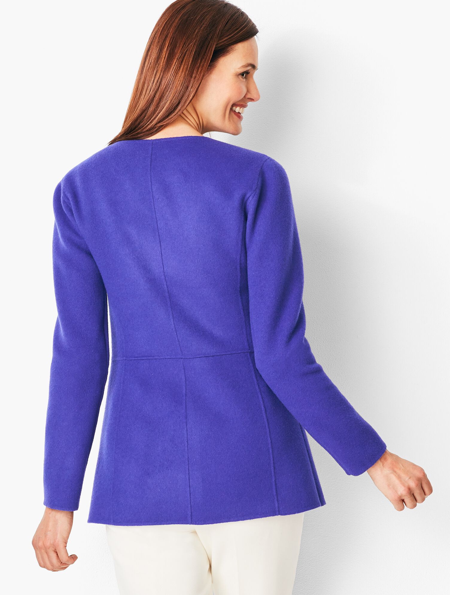 Double-Face Wool Jacket | Talbots