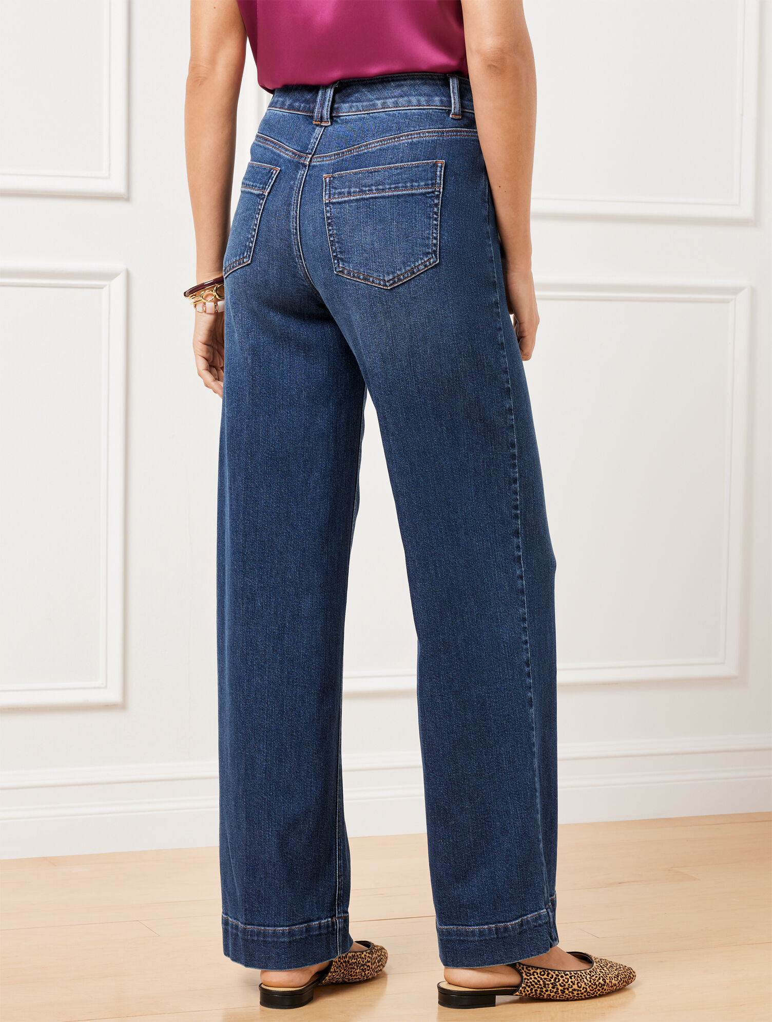 Trouser Jeans - Camilla Wash | Talbots