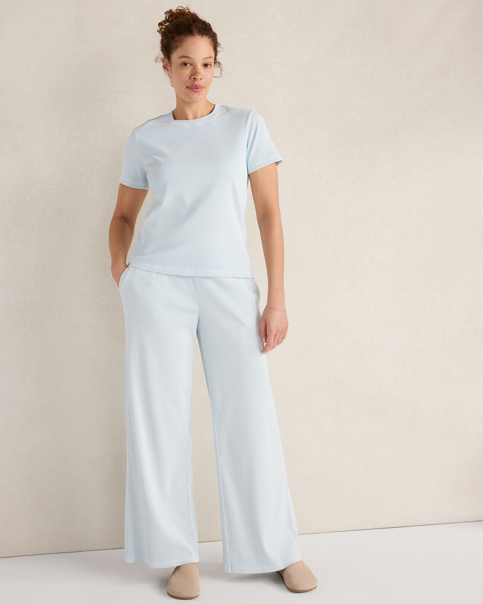 Resti Organic Cotton Rib Knit Tee