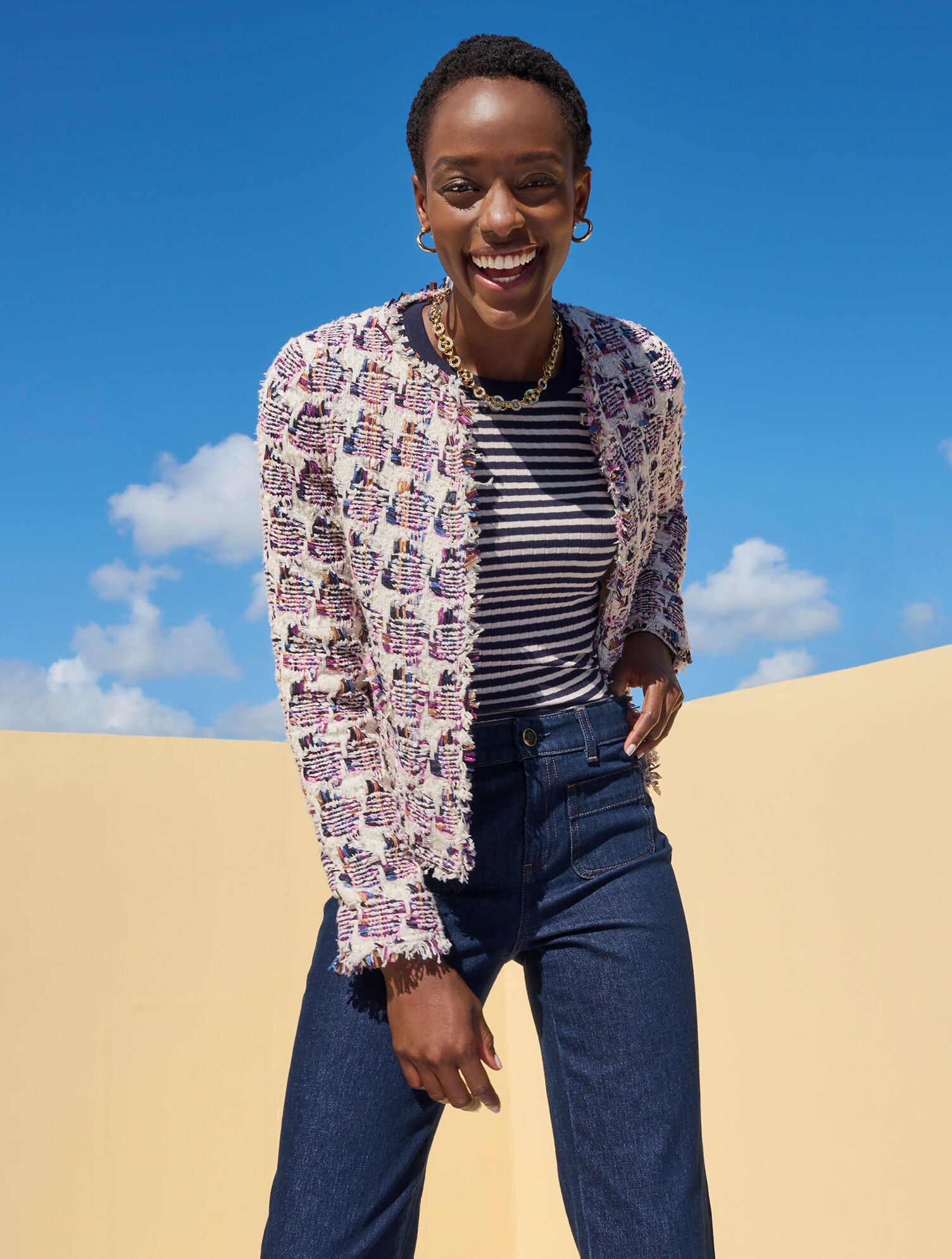 Patch Pocket Classic Jean Trousers - Astoria Wash | Talbots
