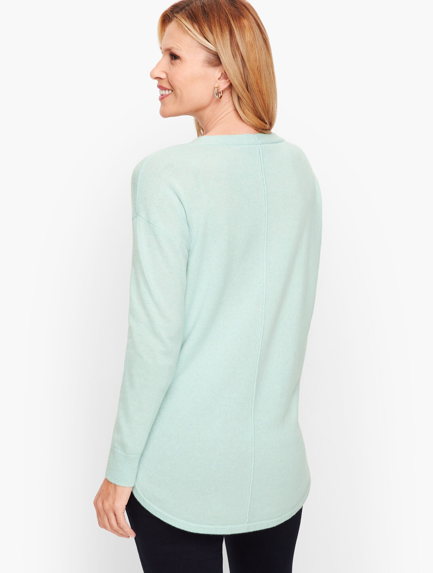 Cashmere V-Neck Tunic