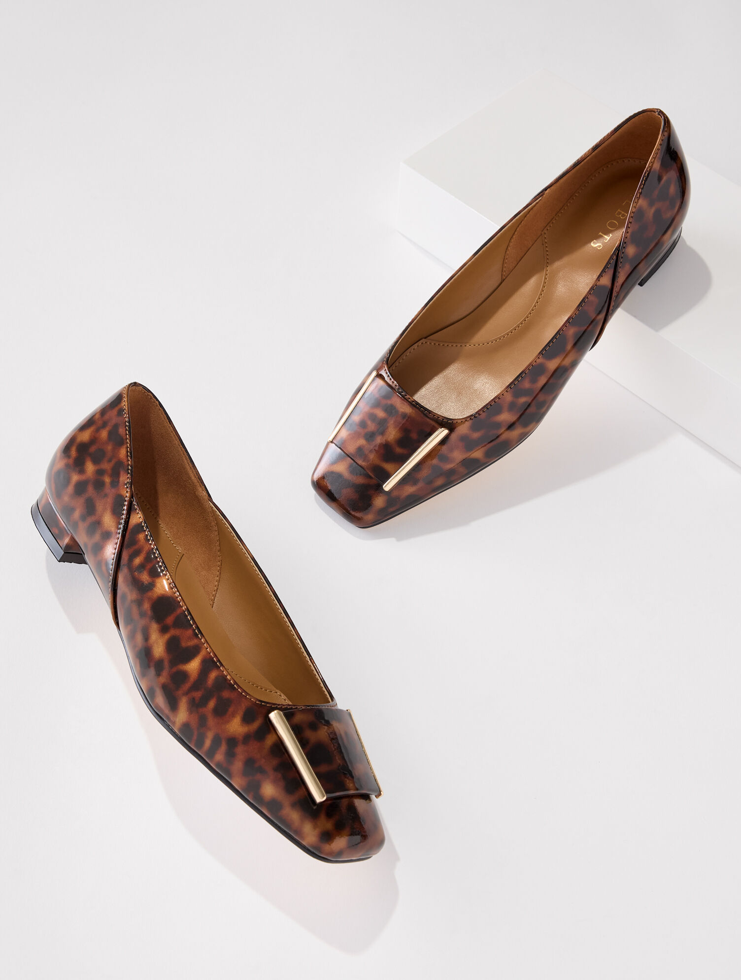 Sutton Ornament Flats - Tortoiseshell Patent