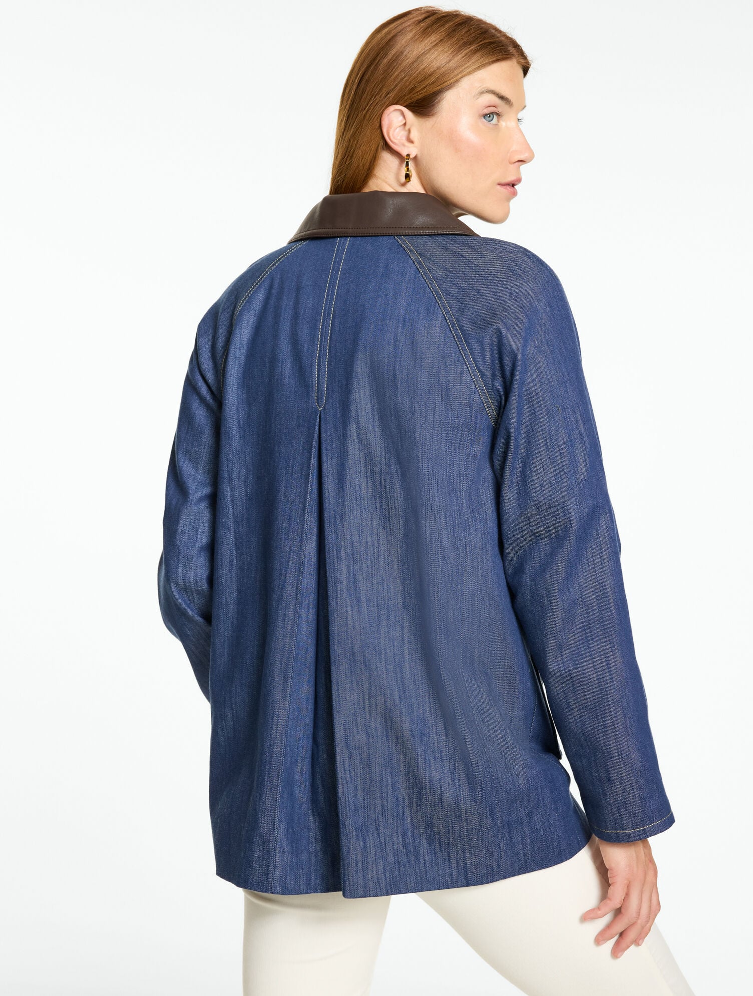 Refined Denim Barn Jacket - thumbnail 3