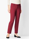 Talbots Compact Crepe Hampshire Ankle Pants