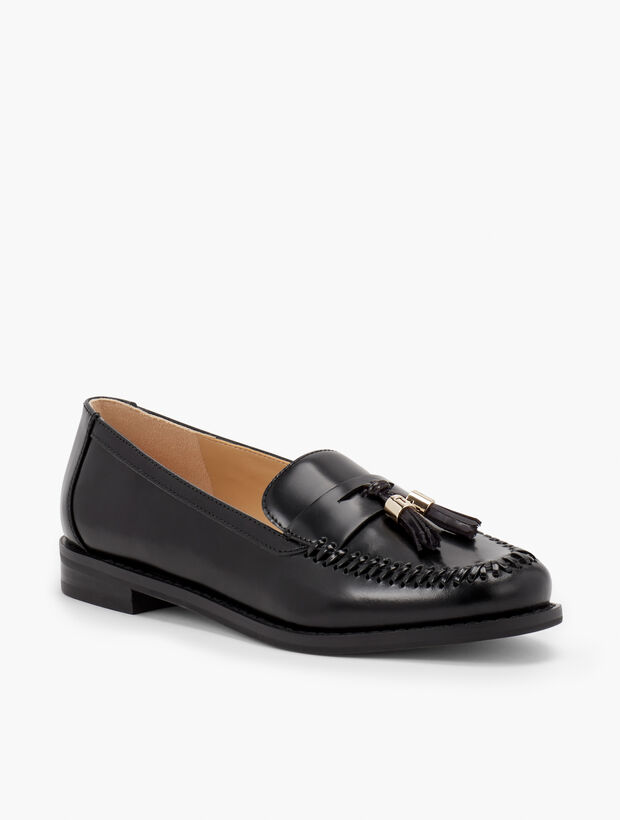 Laura Tasseled Leather Loafers