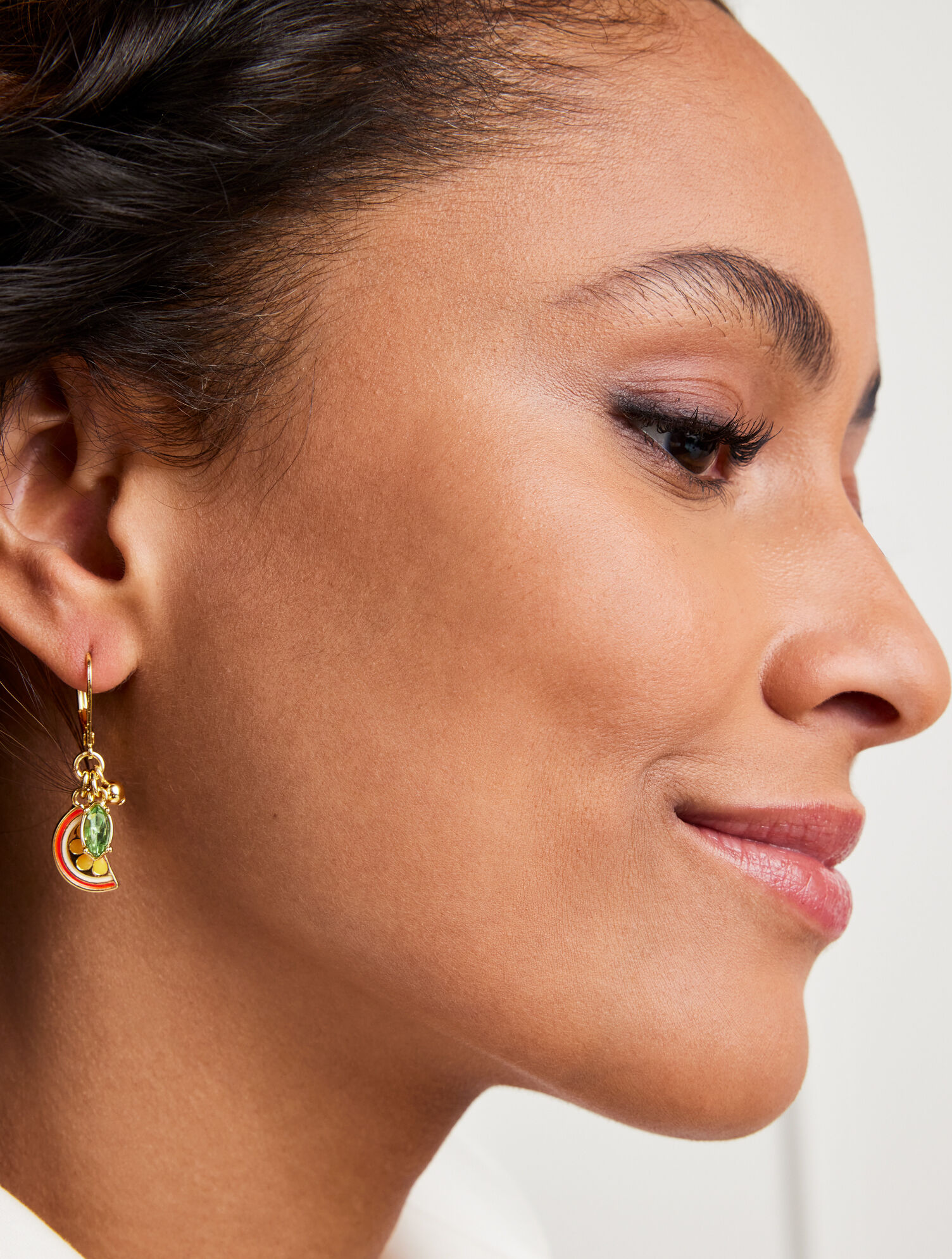 Orange You Glad Drop Earrings