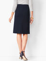 Refined Ponte Pencil Skirt - Solid
