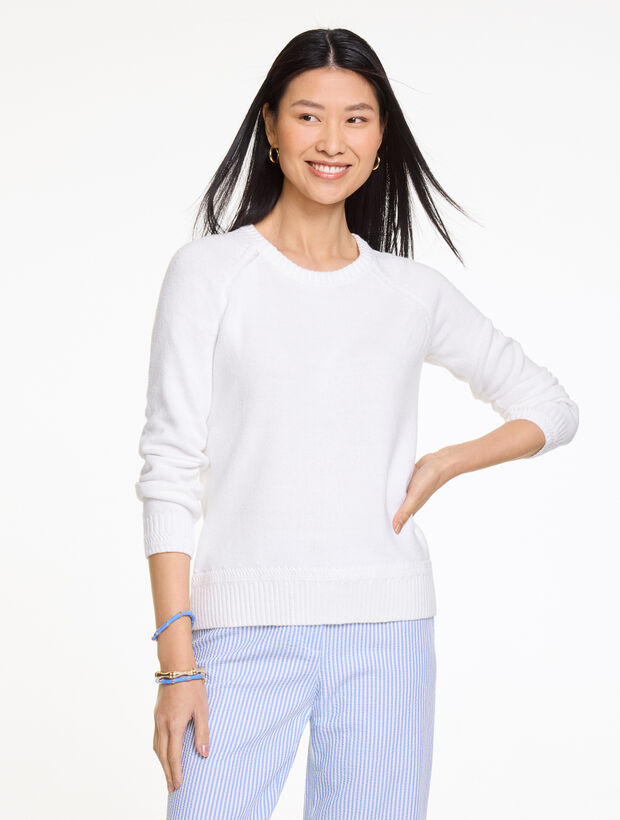 Crewneck Raglan Sweater