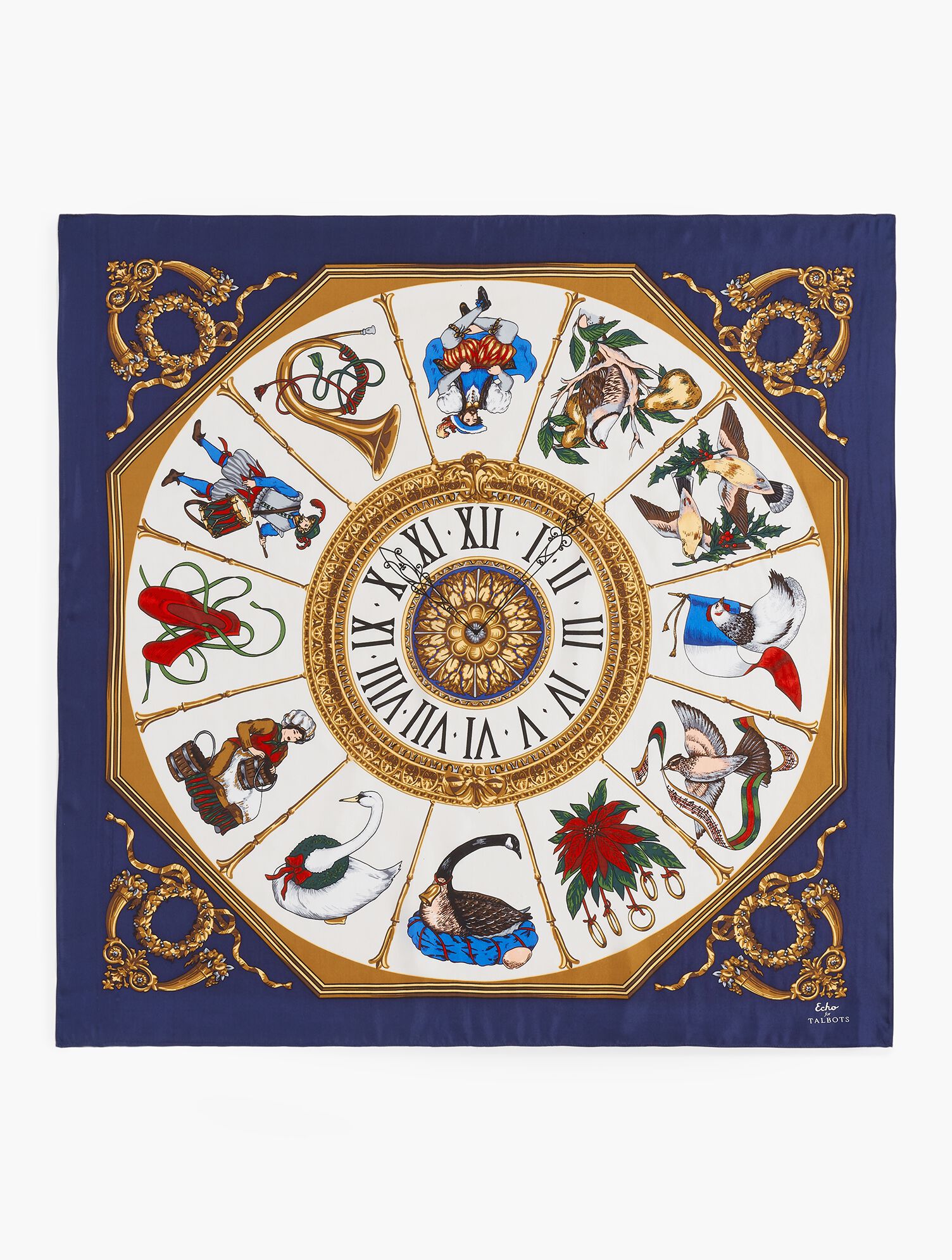 Holiday Silk Scarf