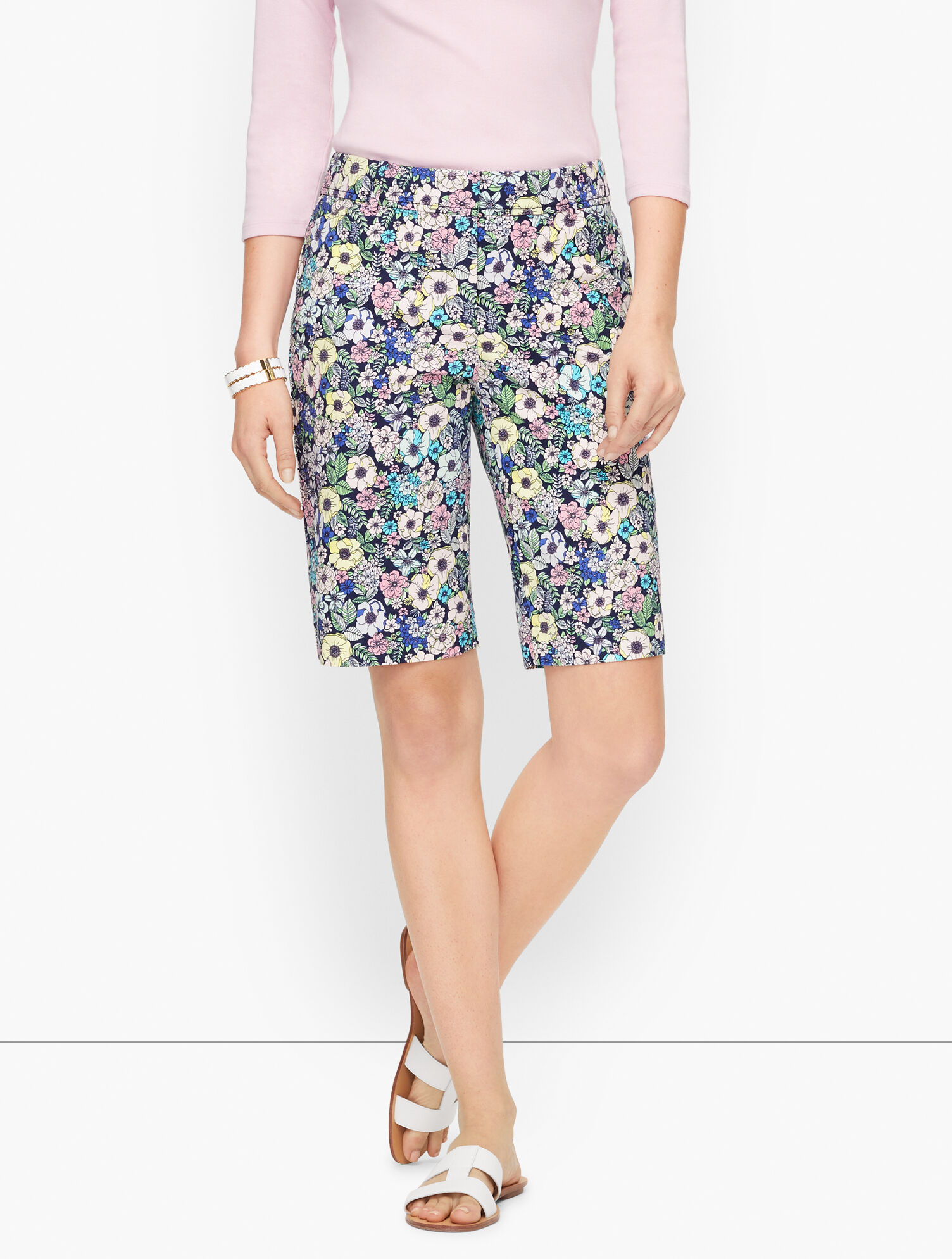 Perfect Shorts - Bermuda - Lush Garden Print