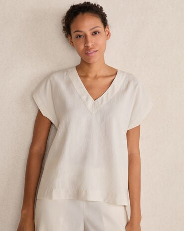 Luxe Modal V-Neck Top